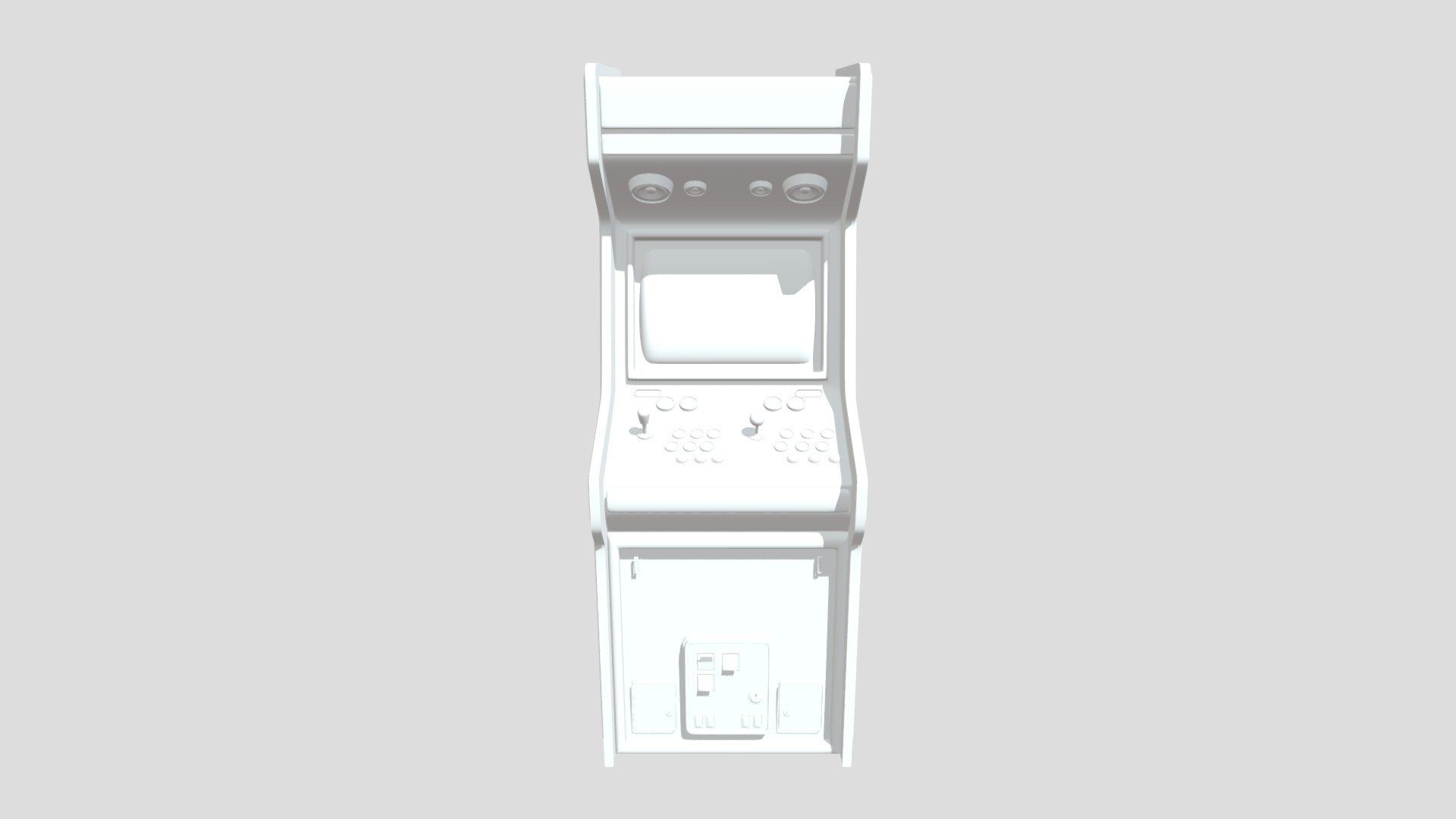 Arcade Machine - Download Free 3D model by Damoon Kordlar (@Damoon ...