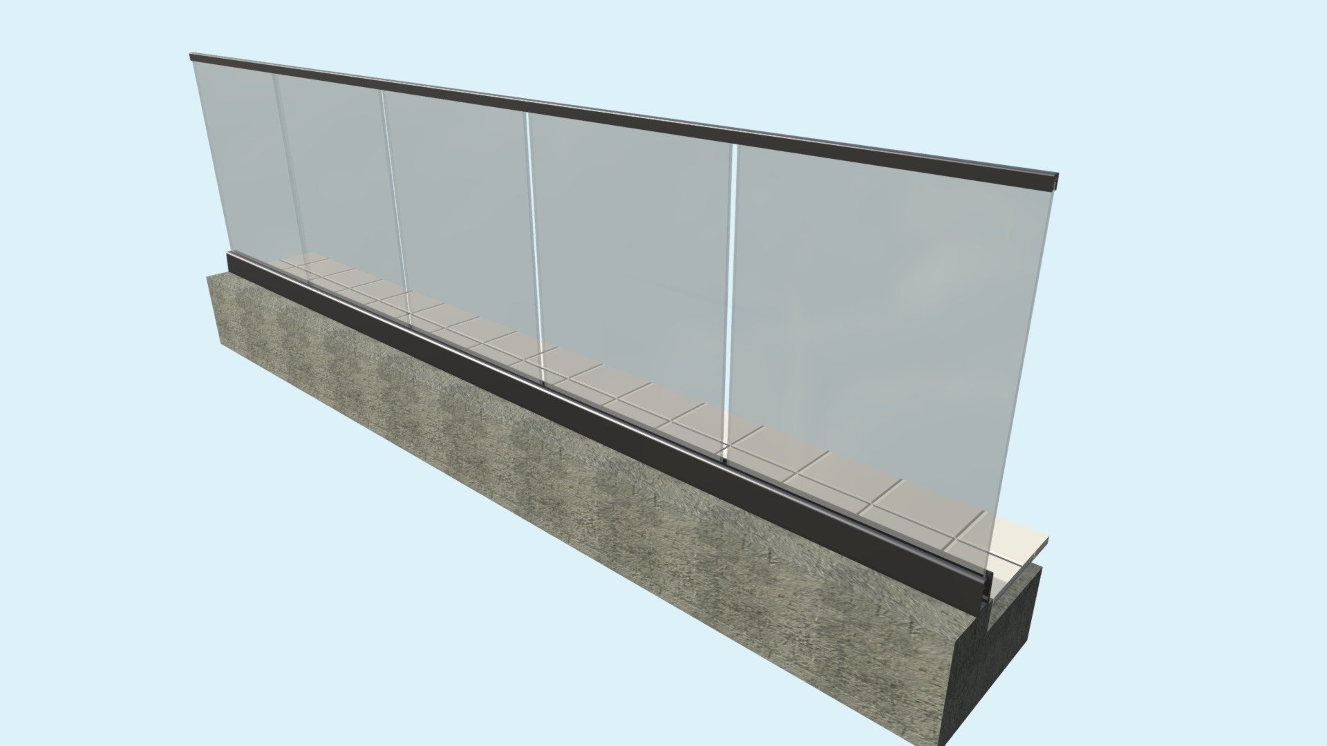 Manresa - Otter St - Channel Balustrade - Download Free 3D model by ...