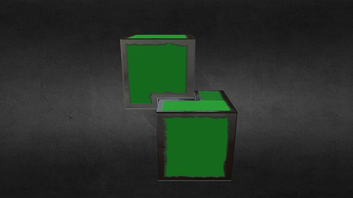 Duane Leach Two Boxes 3D Model