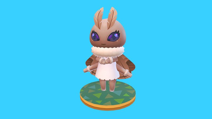 Moth Villager 3D Model