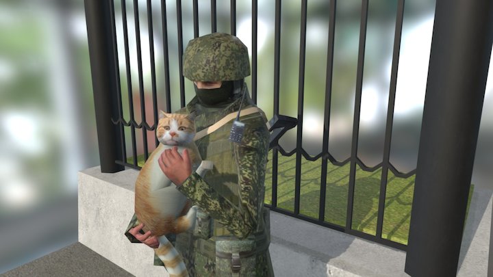 Polite People 3D Model