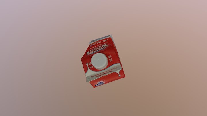 milk_red 3D Model