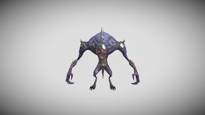 Swarmer Grunt 3D Model