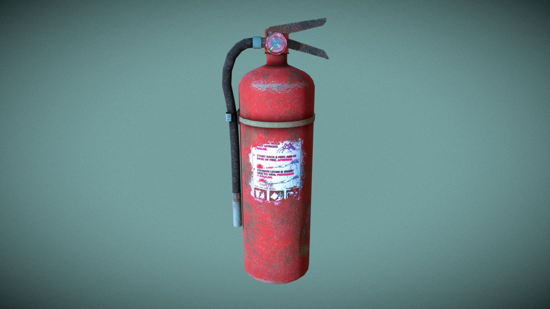 Fire Ext - 3D model by furkanduzgun [c9e2875] - Sketchfab