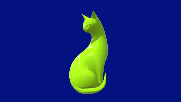 Cat – Gratis 3D-model STL