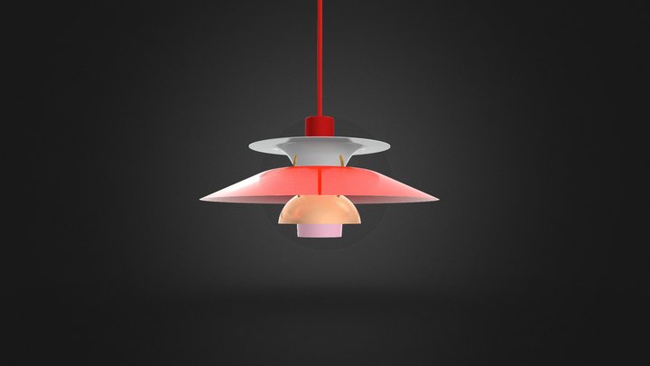 PH 5 Lamp 3D Model