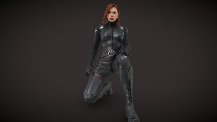 Black widow v1 3D Model