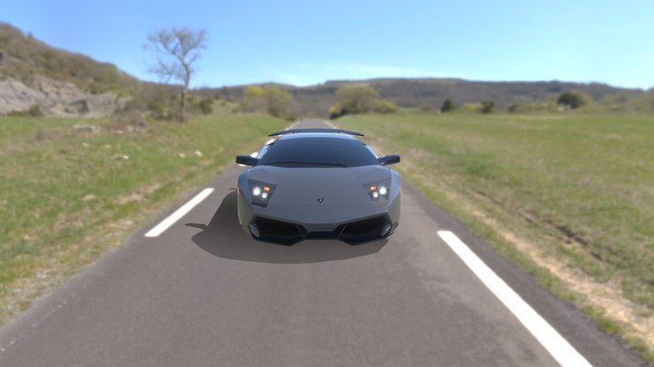 Lamborghini Murcielago LP 670-4 SV 3D Model