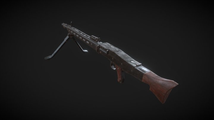 MG 42 3D Model