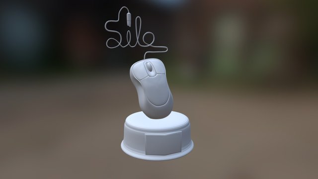 Silo Trophy 3D Model