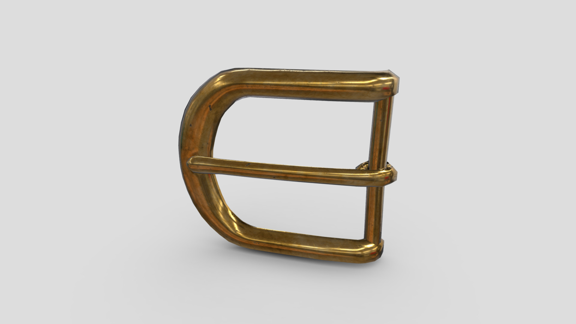 3D model Buckle 3 - This is a 3D model of the Buckle 3. The 3D model is about text.