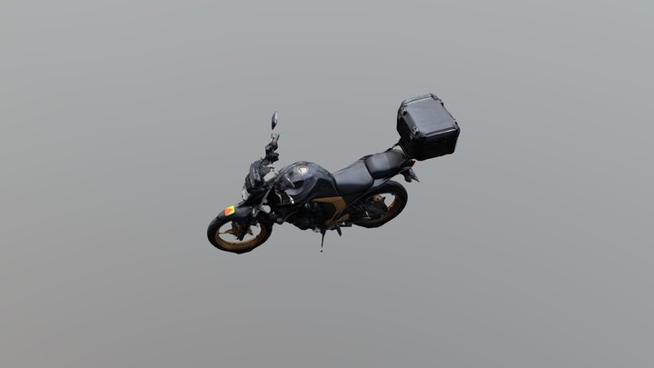 Yamaha FZH150 Motorbike Model 3D Model