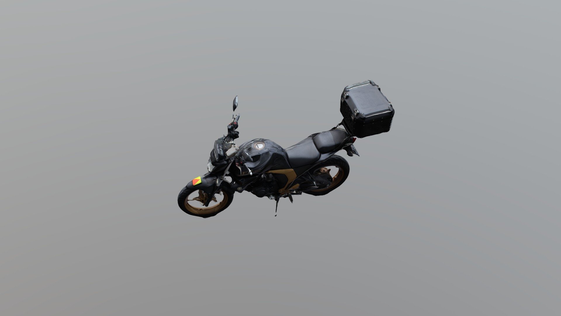 Yamaha FZH150 Motorbike Model — Sketchfab embed 3D viewer