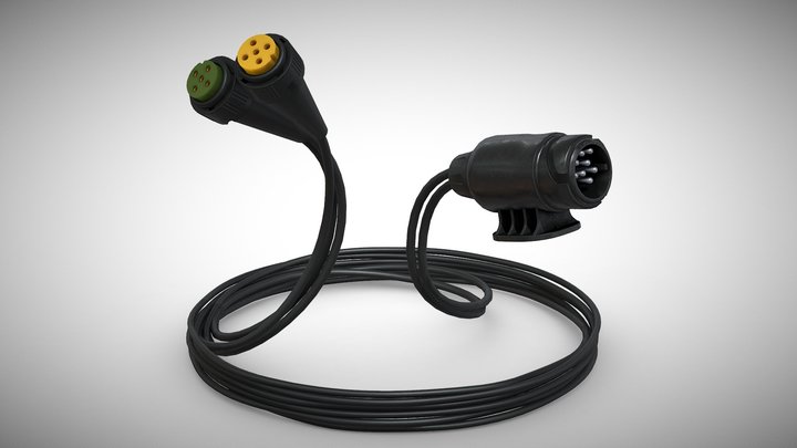 Aspock Bike Carrier Harness 3D Model