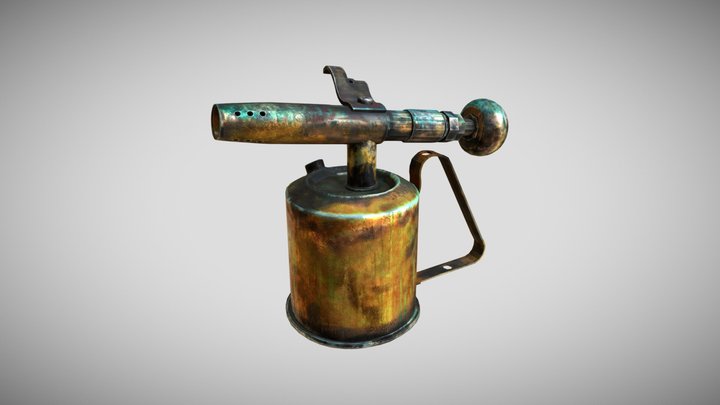 Gas-burner 3D Model