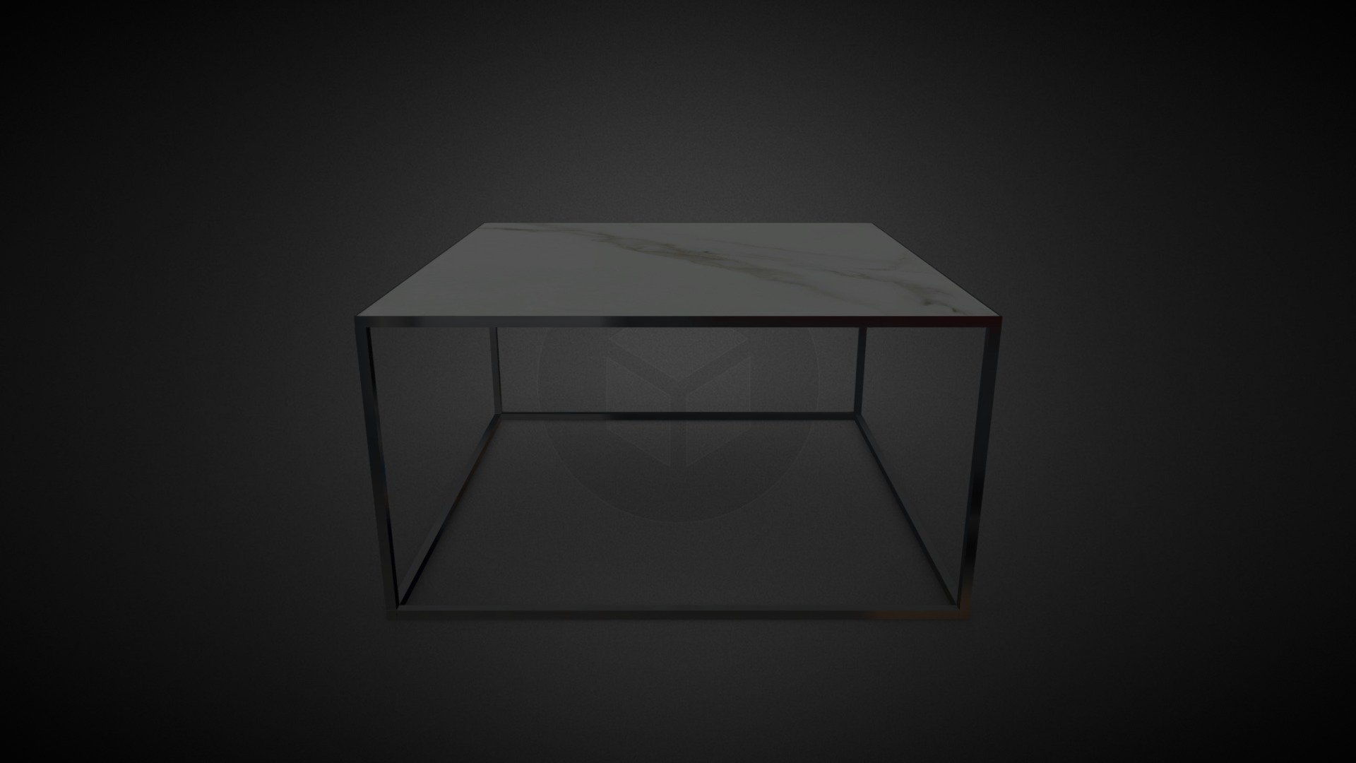Mesa café con porcelanato