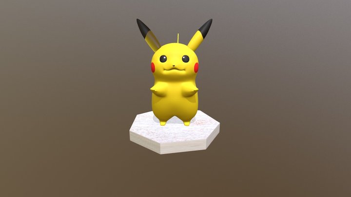 Pikachu 3D Model