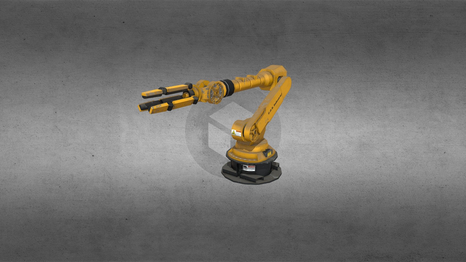 Robotic Arm Download Free 3D model by Patrick Gallagher