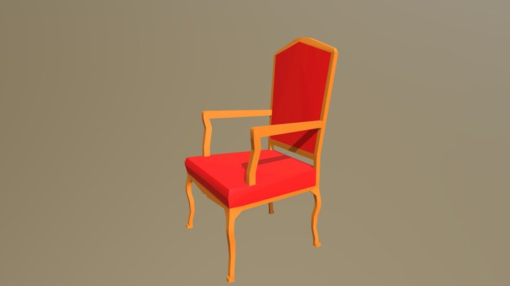 Chair Granmother 3D Model