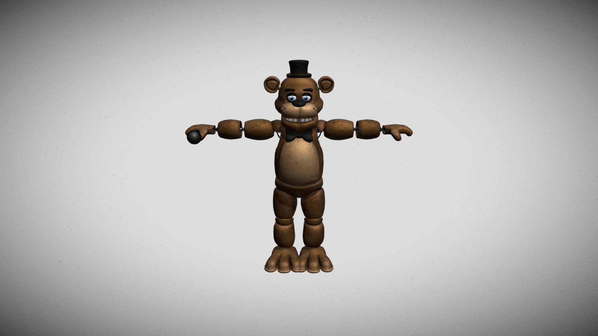 Freddy Fazbear - 3D model by M5TigermanYT (@m5tigerman13) [c9e7870 ...