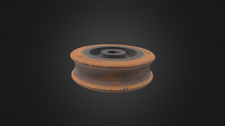 Shelving Wheel 3D Model