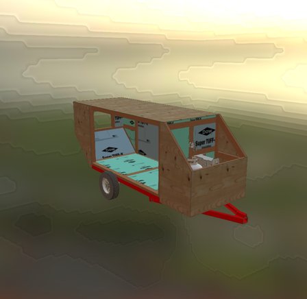 aussie style exp camper test 3D Model