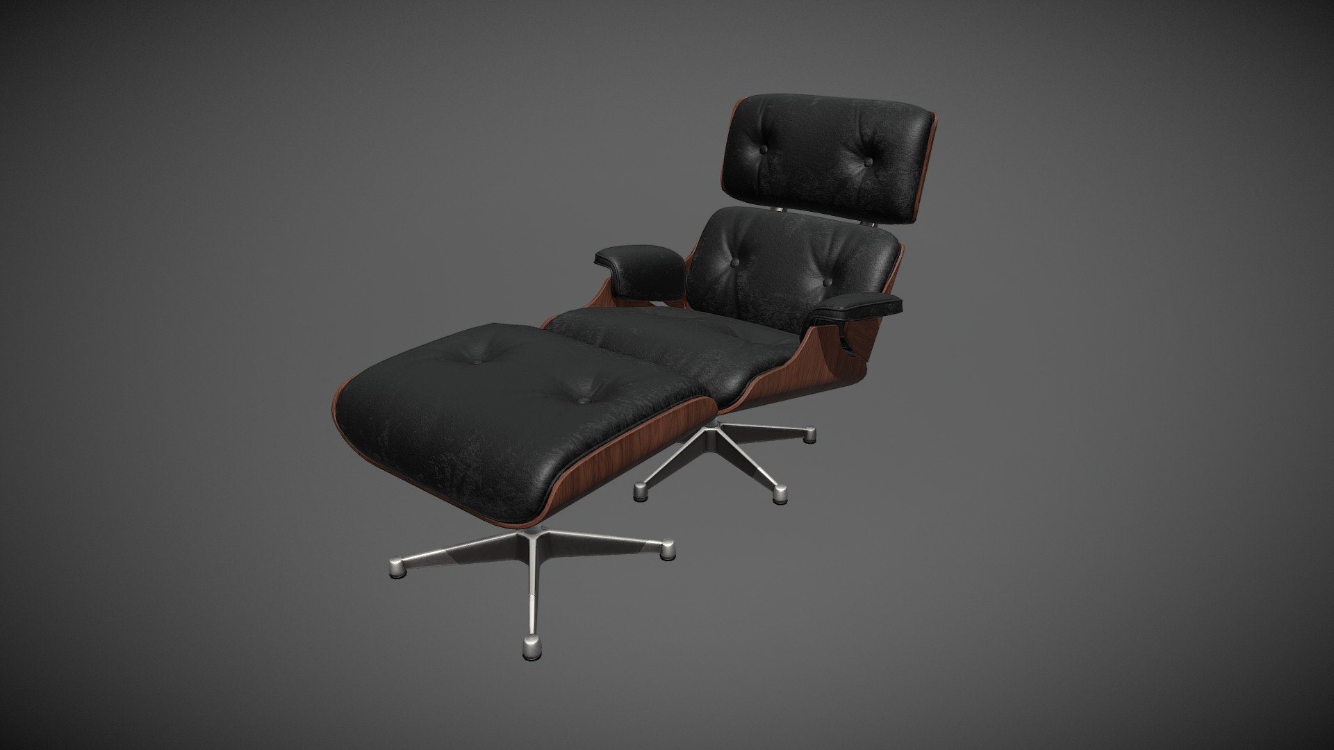 Eames Chair - 3D model by rcworthley [c9e8d46] - Sketchfab