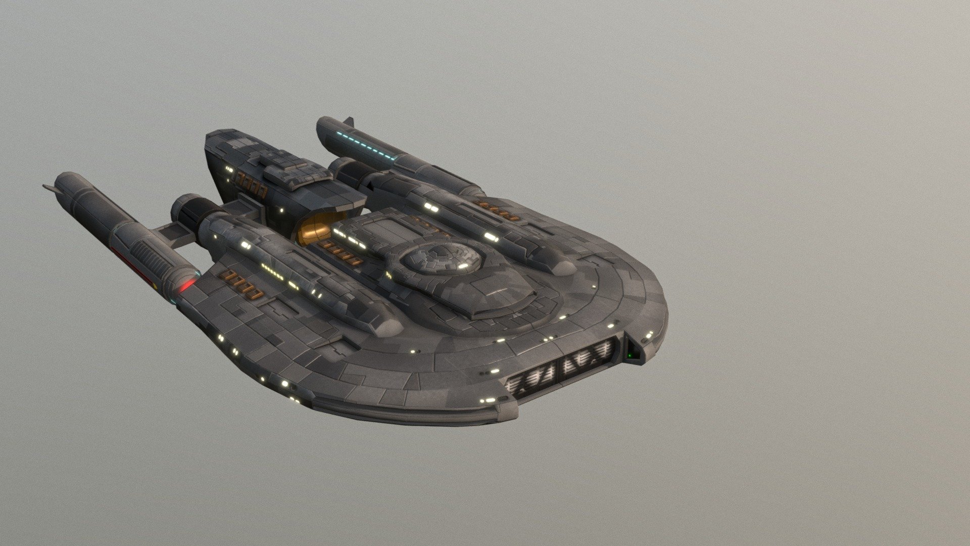 Star Trek Fan Design - Borealis - 3D model by Sol (@SolFenty) [c9e8d4c ...