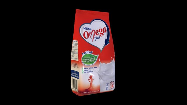 Omega Milk 3D Model