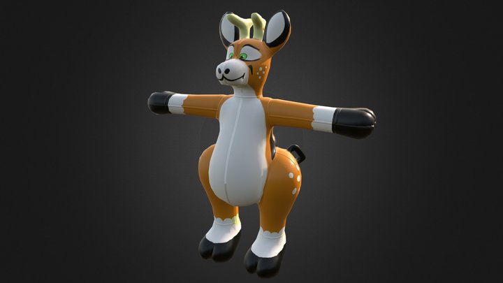 DeerBoy Avatar Preview 3D Model