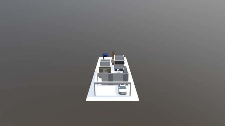 Projeto Casa térrea 3D Model