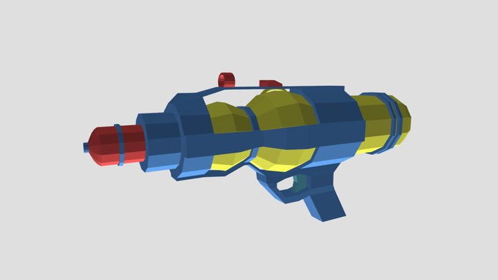 Lowpoly Watergun