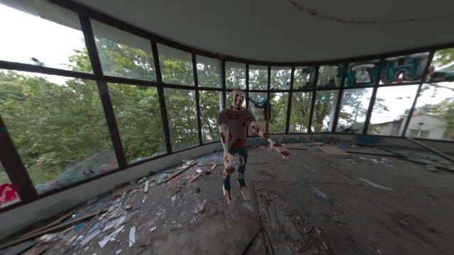 Zombie Model animation 3D Model