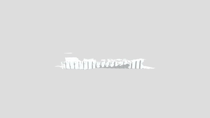 Thames Foreshore Steps 3D Model