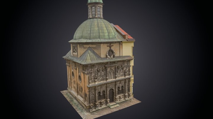 Boim Chapel, Lviv - exterior 3D Model