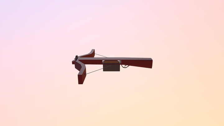Candy Crossbow 3D Model