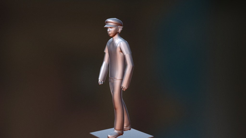 3D Character, Rowan