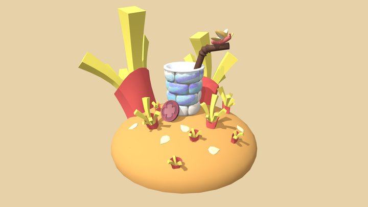 Wishing Well 3D Model