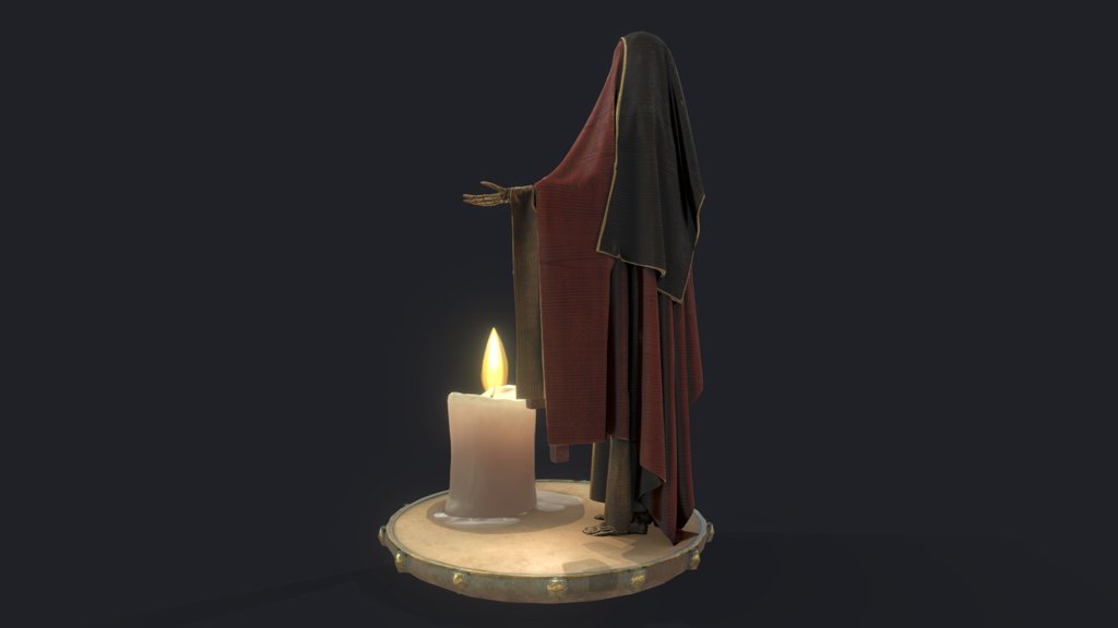 Santa Muerte statue