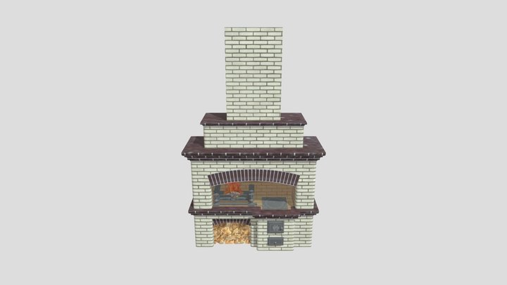 Мангал 3D Model