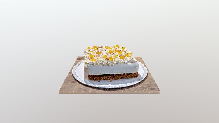 Entremet mangue / cacahuète 3D Model