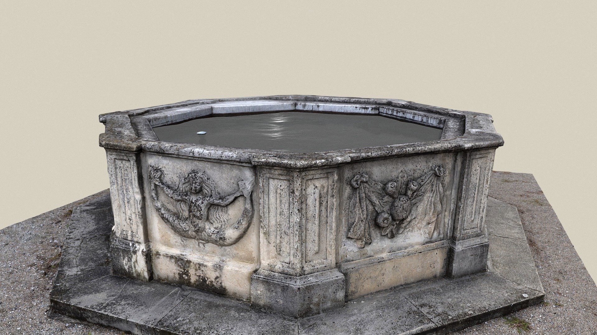 Brunnen — Sketchfab embed 3D viewer