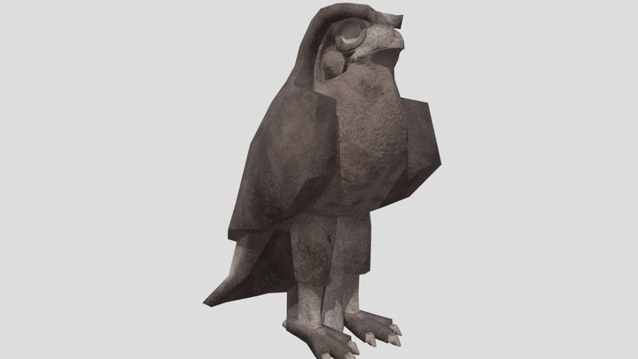 HORUS - THE CURIOUS EGYPTIAN GOD OF THE SKY 3D Model