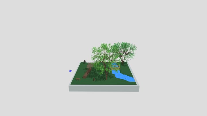 The Witcher GO - Level 1 3D Model