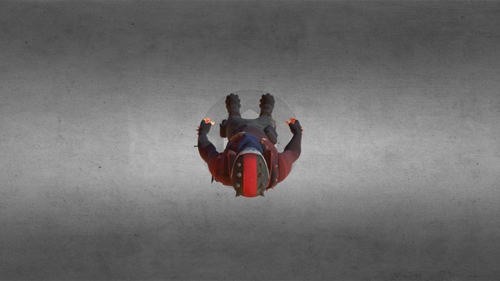 Rust Lord 3D Model