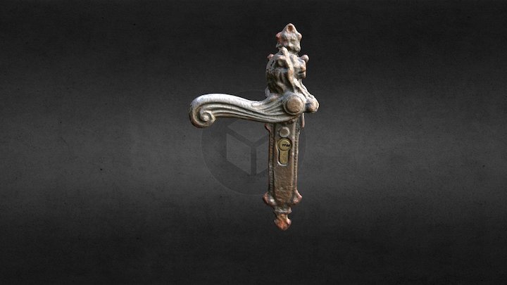 Old Door Handle – Free 3D Model STL