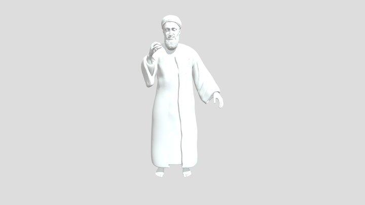 Osama Bin Laden 3D Model