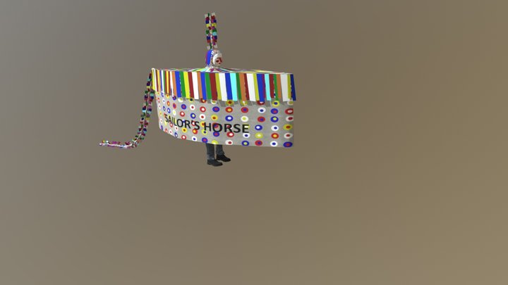 Minehead's Hobby Horse 3D Model