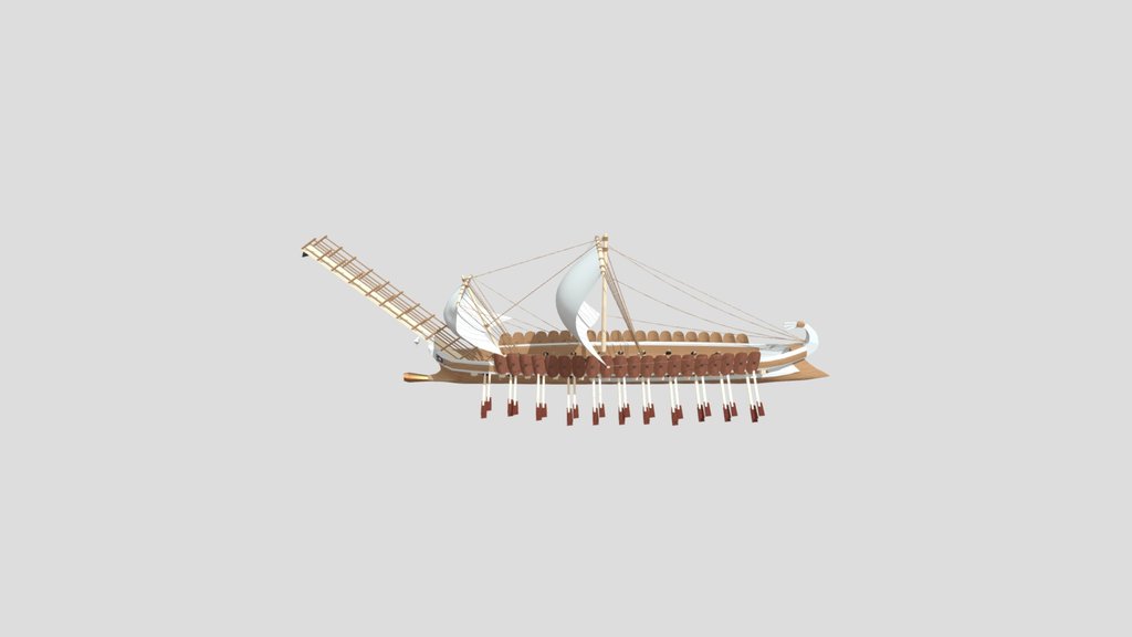 Roman Trireme (w Corvus)