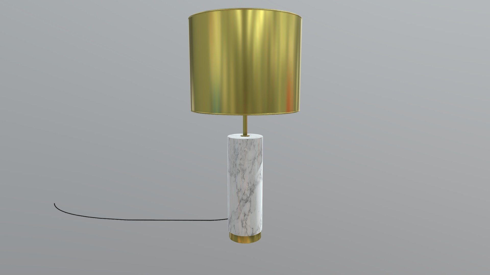 York Table Lamp Brass - 405010